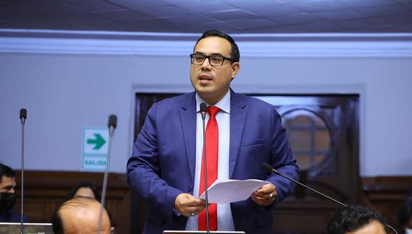 José Jerí, de Somos Perú, se abstuvo en votación sobre caso Boluarte. (Foto. Congreso)