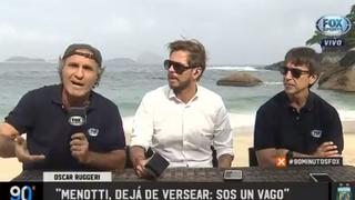 César Luis Menotti y Óscar Ruggeri tuvieron fuerte intercambio de palabras en vivo [VIDEO]