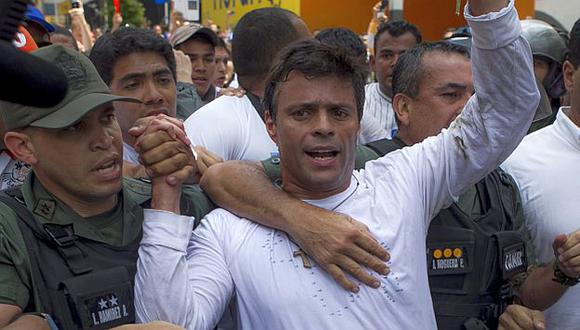 Venezuela: Rechazan pedido de excarcelación de Leopoldo López. (EFE)