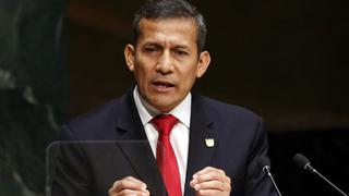Ollanta Humala pide sesión sobre drogas a la ONU