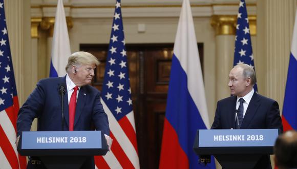 Como se recuerda, en la reunión entre ambos mandatarios Putin le confirmó a Trump que su país estaba listo para extender el tratado sobre la reducción de armas ofensivas (START). (Foto: AP)