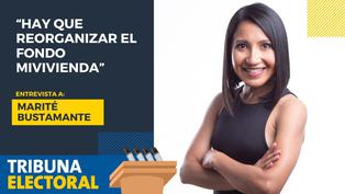 Marité Bustamante candidata al Congreso por Juntos por el Perú