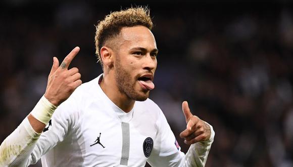 Neymar dio el nombre de su ídolo en el fútbol. (Foto: AFP)