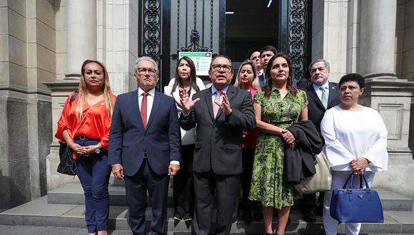 Fuerza Popular se reunió con Alberto Otárola para evaluar voto de confianza. (Foto: PCM)