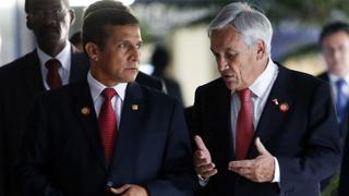Humala y Piñera acuerdan cumplir el fallo a la brevedad