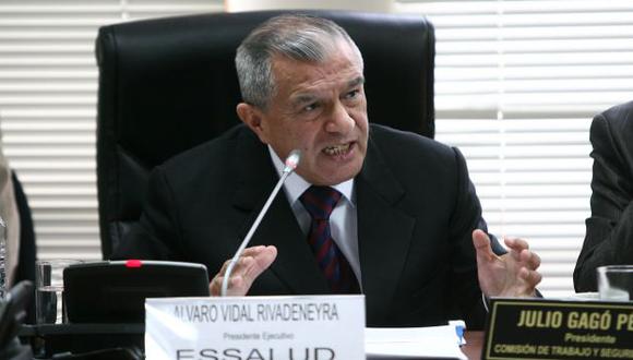 Vidal Rivadeneyra manifestó que el acuerdo incluye al personal administrativo y de salud. (USI)