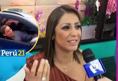 Karla Tarazona ahora usa el ‘auto rana’ de Christian Domínguez