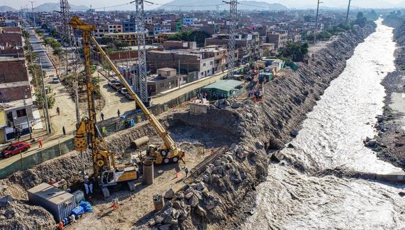 La Municipalidad de Lima ejecuta la construcción del puente Morales Duárez a través de Emape. (Foto: MML)