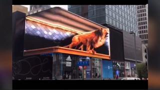 China: Mira la espectacular publicidad que se sale de la pantalla