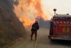 Apurímac: 8 personas resultan con quemaduras de gravedad en incendio forestal en Abancay [VIDEO]