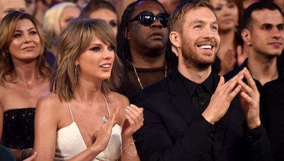 Taylor Swift habría terminado su relación con Calvin Harris a través de una llamda. (Getty Images)