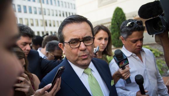 Ildefonso Guajardo, secretario de Economía de México, señaló que la renegociación del acuerdo está en su recta final. (Foto: AFP)