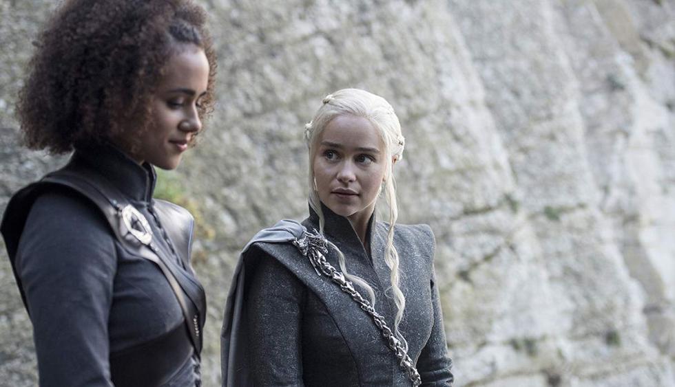 Missandei, traductora y fiel acompañante de Daenerys Targaryen fue ajusticiada en "Game of Thornes 8x04". (Foto: HBO)