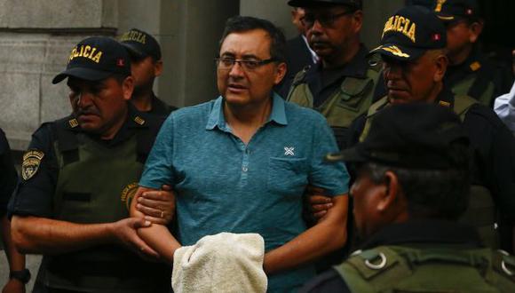 Poder Judicial declaró inadmisible apelación a prisión preventiva de Jorge Cuba. (Luis Centurión)