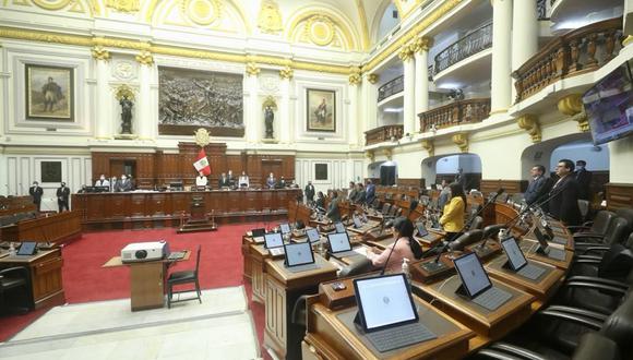 Congreso guardó minuto de silencio por Francisco Morales Bermúdez. (Foto: Congreso)