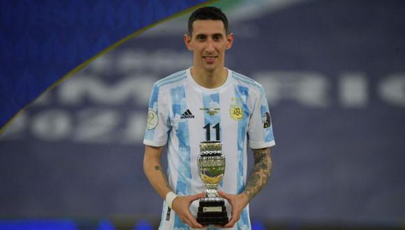 Ángel Di María confirma que se despide de la selección de Argentina tras el Mundial. (Foto: AFP)