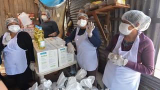 VMT: Entregan cerca de 500 kilos de alimentos a ollas comunes de Ticlio Chico y Nuevo Milenio
