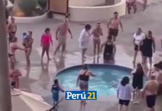 Por presunta negligencia: Turista muere mientras disfrutaba del jacuzzi de un hotel (VIDEO)