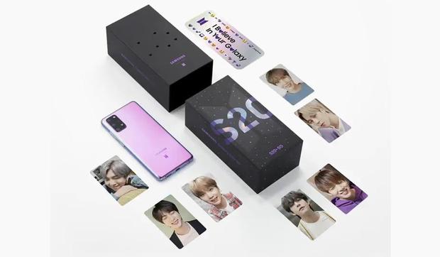 South Korean company officially launches its new smartphones with BTS designs and that's what they look like.  (Photo: Samsung)