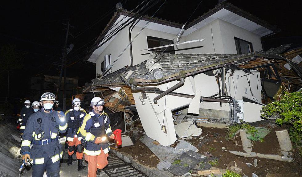 Japón: Nueve muertos y más de 700 heridos dejó terremoto de 6.5 grados en Kumamoto. (AP)