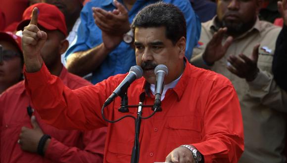 Nicolás Maduro indicó que la política "intervencionista" y "golpista" que maneja Estados Unidos para "desestabilizar" Venezuela tiene "resultados adversos". (Foto: AFP)