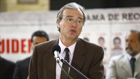 Carlos Basombrío, ministro del Interior. (Roberto Cáceres)