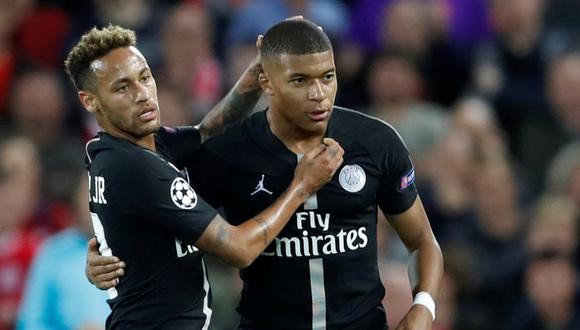 Neymar y Mbappé esperan brillar juntos y llevar al PSG a otra victoria en la legue 1. (Foto: Reuters)