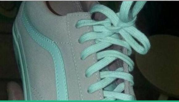 Vuelve la polémica: ¿De qué color ves la zapatilla? (Foto: Difusión)