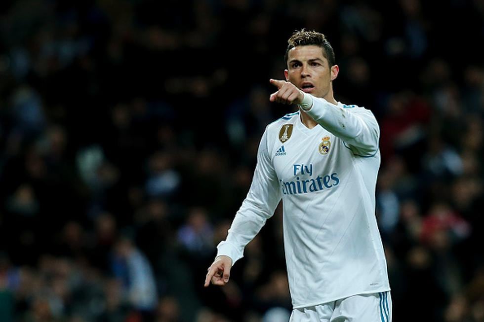 Cristiano Ronaldo marcó su 'hat-trick' perfecto número 8 en su carrera. (Getty Images)