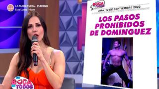 Maju Mantilla sobre baile de Christian Domínguez en boda de Ethel: “No debió quitarse la camisa”