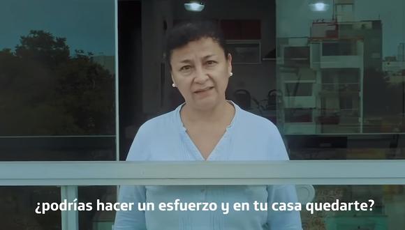 Esta iniciativa impulsada por Movistar, hace un llamado a valorar la salud y dar el mejor regalo para las madres peruanas en este momento: Quedarse en casa y estar a salvo. (Foto: Captura Youtube)