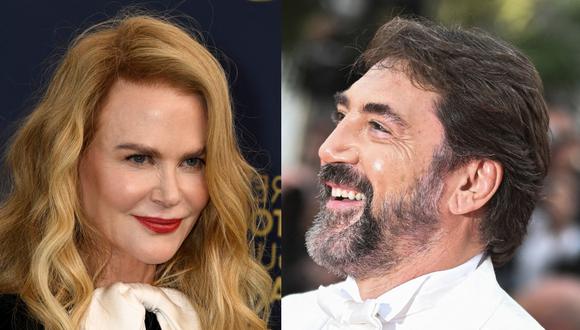 Nicole Kidman y Javier Bardem compartieron roles en “Being the Ricardos” (2021). (Foto: AFP).