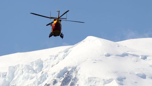 Gerndarmeria de alta montaña de Chamonix halló el cuerpo. (EFE)