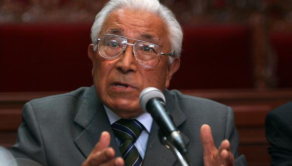 El ex presidente del Tribunal Constitucional Juan Vergara Gotelli falleció el último sábado 12 de enero a los 87 años. (Foto: Andina)