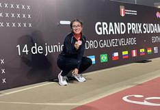 Cayetana Chirinos bate por sétima vez récord nacional U18 de 100 metros planos 