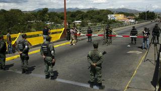 Régimen de Nicolás Maduro denuncia "agresión" de militares de Colombia en la frontera