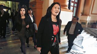 Keiko Fujimori responderá hoy por presuntos aportes irregulares