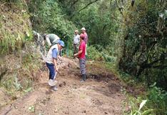 Rehabilitan campamento en la Red de Caminos Inka de Machu Picchu tras afectaciones por lluvias