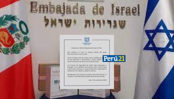 Embajada de Israel en Perú.