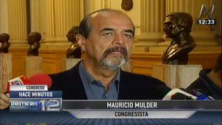Mulder: "Felicito a Humala por caer 5 puntos, en realidad debió bajar 20 por lo menos"