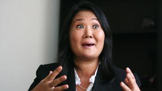 Keiko Fujimori rechaza postulación de Nadine