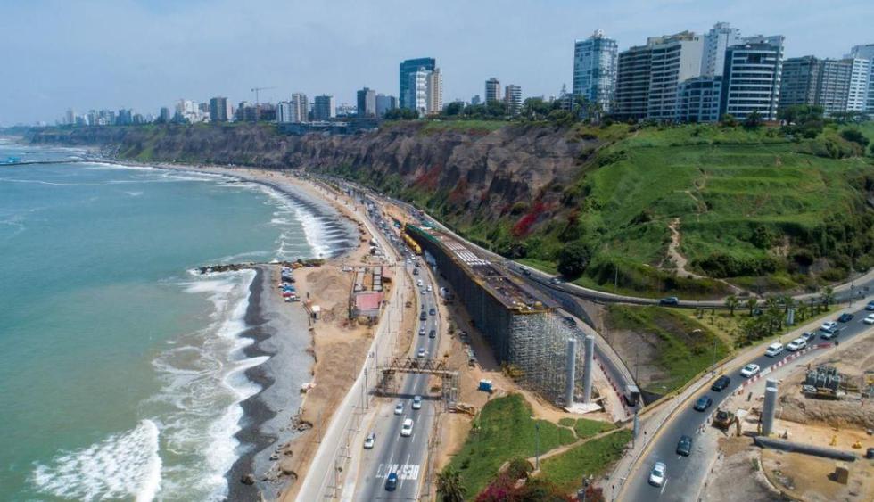 La Costa Verde fue cerrada temporalmente como medida de precaución esta madrugada. (Foto: Municipalidad de Lima)