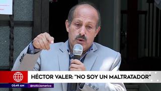 Héctor Valer tras sus cuestionamientos: “Si ustedes encontraran pruebas, yo renuncio en el acto”