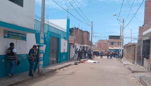 La Libertad: el crimen ocurrió en la parte baja del distrito La Esperanza, en la provincia de Trujillo. (Foto: La Industria)