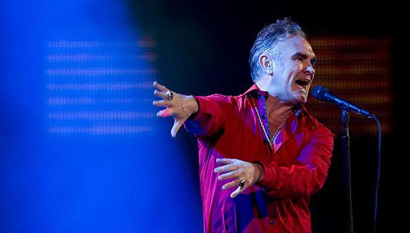 Morrissey descartó por completo cantar en nuestro país. (AFP)