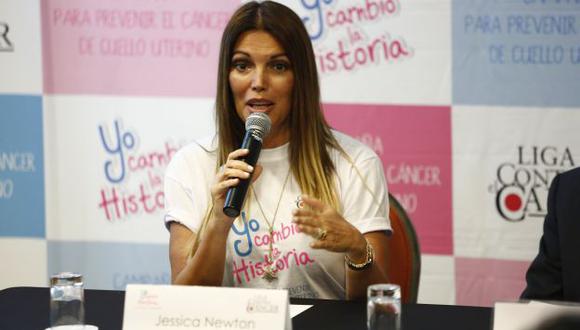 Jessica Newton apoyará en la Teletón. (Perú21)