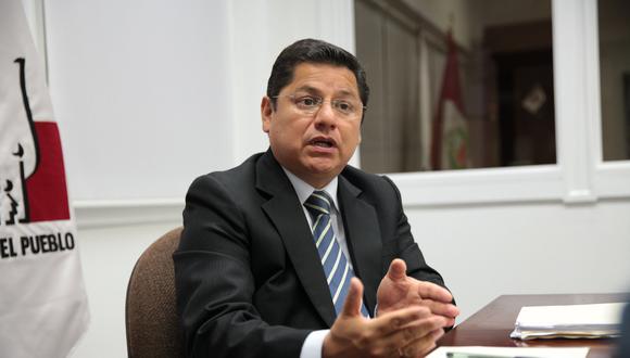 Eduardo Vega hizo carrera pública en la Defensoría del Pueblo. (USI)