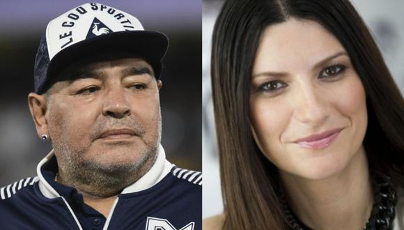 Laura Paussini se pronuncia sobre Diego Maradona.