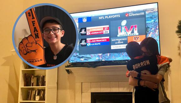 Un video viral muestra la inolvidable reacción de un niño al recibir boletos para ver a su equipo favorito en el Super Bowl 2022. | Crédito: @MissyMecum / Twitter