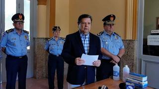 Ministro de Interior paraguayo da positivo a COVID-19, el primero del Gabinete